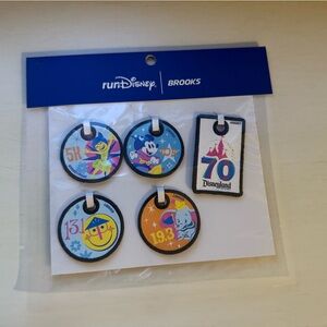 Brooks Run Disney Patches Set